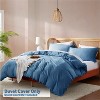 Nestl Soft Double Brushed Microfiber Duvet Cover Set with Button Closure - 2 of 4
