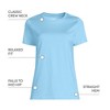 Lands' End Women's Relaxed Supima Cotton T-Shirt - 4 of 4