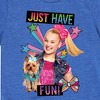 JoJo Siwa Just Have Fun! Short Sleeve Graphic T-Shirt - Royal Blue - 4T - 2 of 3