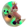 Happpy Nappers: Lullabrites Moon Pet - Unicorn - Pink-Purple - 3 of 4
