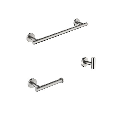YIGII-3-piece Set Of Bathroom Hangers And Towel Racks
