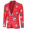 Tuxedo Jackets for Men One Button Slim Fit Formal Suits Blazer with Bow Tie Formal Blazer for Men - 3 of 4
