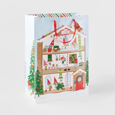 Jumbo Santa's Workshop Gift Bag - Wondershop™