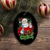 Pothead Santa Christmas Ornament | OrnamentallyYou - 4 of 4