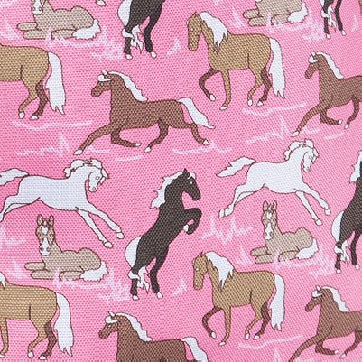 horses in pink