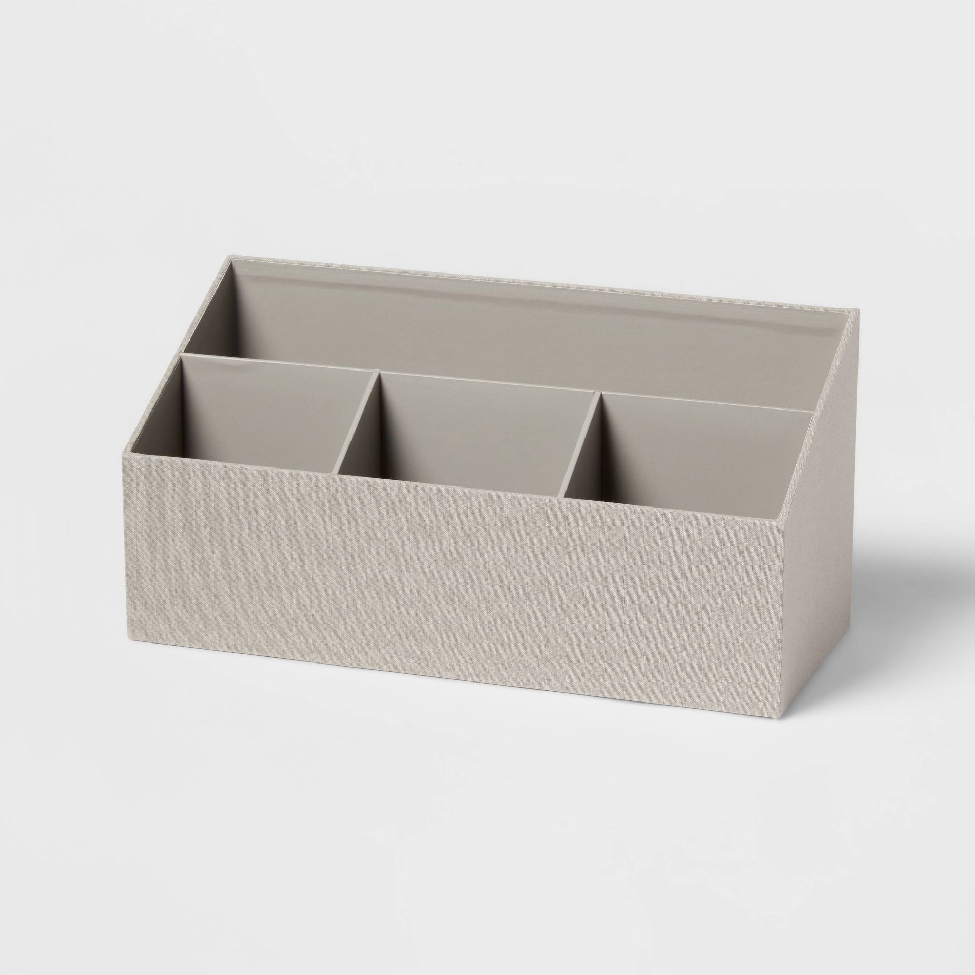 Canvas Desk Tool Holder/Organizer Gray - Brightroom™: Office Organizers, Desktop Organization, Polyester Canvas