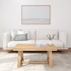 Plank+Beam Farmhouse Coffee Table, 40" Solid Wood Tables for Living Room, Rectangular Center Table - 2 of 4