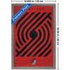 Trends International NBA Portland Trail Blazers - Logo 25 Framed Wall Poster Prints - 3 of 4