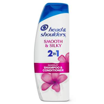Head & Shoulders Smooth & Silky 2-in-1 Anti Dandruff Shampoo & Conditioner for Dry Scalp