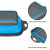 Unique Bargains Collapsible Colander Set Silicone Square Foldable Strainer Suitable for Pasta Veggies Fruits - 3 of 4