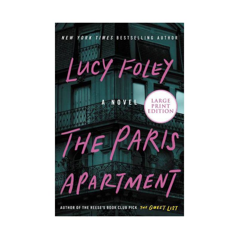 The Paris Apartment - Large Print by  Lucy Foley (Paperback), 1 of 4