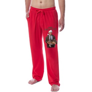 National Lampoon's Christmas Vacation Mens' Clark Sleep Pajama Pants Red - 1 of 3