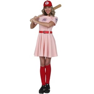 HalloweenCostumes.com Plus Size Deluxe Dottie Costume . - 1 of 4