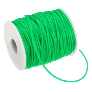 Unique Bargains Hollow Pipe Tubing Rubber Cord Silicone Stretchy Durable Elastic Beading Cord 1 Pc - 1 of 4