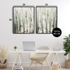 Stupell Industries Organic Birch Forest Trees 2pc Framed Giclee Art Set - 3 of 4