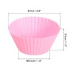 Unique Bargains Silicone Non-Stick Heat Resistant Baking Cups - 2 of 4