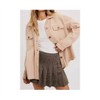 Women's Brushed Terry Shacket - BluIvy - 2 of 4