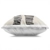 Stupell Industries Two Women in Rain Stripes Indoor Decorative Throw Pillow, 18 x 18 - 2 of 3