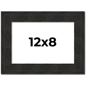 PosterPalooza | Photo Size Contemporary Black Frame - UV Acrylic, Foam Board Backing, Hanging Hardware - 1 of 4