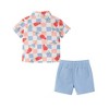 Andy & Evan  Infant Checkered Bomb Pop Buttondown Set - 2 of 4