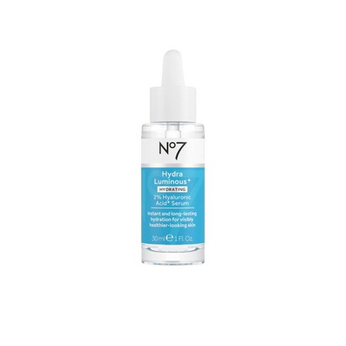 No7 Hydraluminous+ 2% Hyaluronic Acid Serum - 1 Fl Oz : Target