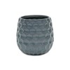 Cheung's Farrier Hexagon Pattern Blue Ceramic Pot - Large - 3 of 4