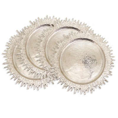 Saro Lifestyle Textured Rim Charger