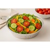 Ruthy’s Outlet Round aluminum foil pans Disposable Tray Containers for Storing, Baking, Meal Prep & Reheating | Freezer & Oven Safe, Recyclable - 4 of 4