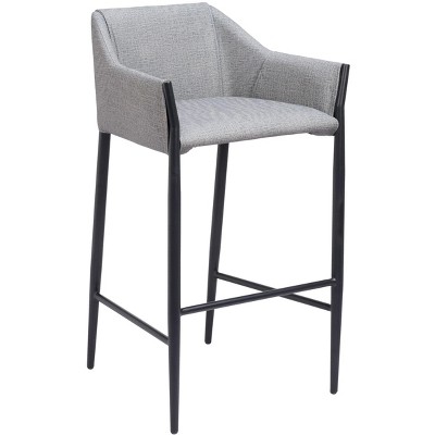Zuo Andover Barstool Slate Gray