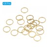 Unique Bargains DIY Craft Copper Jewelry Making Versatile Earring Beading Hoops 30 Pcs - 3 of 4
