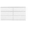 CAVINAS 6 Drawer Double Dresser Closet Organizers with Storage for Bedroom, Living Room, Hallway - 3 of 4