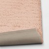4'x5'6" Back to College Solid Shag Accent Rug Metal Pink - Room Essentials™ - 4 of 4