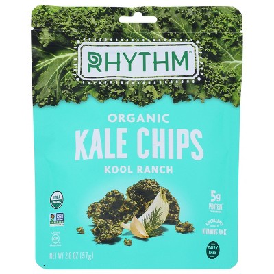 Rhythm Super Foods Ranch Vegetable Chips 12 pack