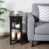 Costway 2 Pcs 3tier Nightstand Bedside Side End Table W/double Shelves ...