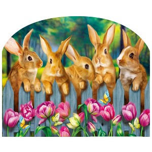 Briarwood Lane Art Sign 8.25x10.25 Garden Bunnies Spring For Spring Art Sign - 1 of 4
