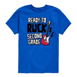 Boys' - Instant Message - Ready To Rock Second Grade Short Sleeve Graphic T-Shirt - 1 of 4