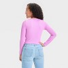 Girls' Long Sleeve Ribbed Seamless T-Shirt - art class™ - 2 of 3
