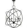 Livex Lighting Aria 6 - Light Pendant in  Black/Brushed Nickel - image 2 of 4