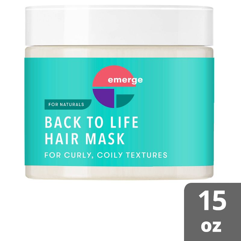 Emerge Hair Care Back to Life Deep Conditioning &#38; Revive Hair Mask - 15oz, 1 of 6