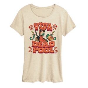 Women's - Marvel - Viva Deadpool Short Sleeve Graphic T-Shirt - 1 of 4
