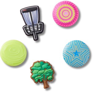 Crocs Jibbitz Disc Golf Shoe Charms 5-Pack - 1 of 4