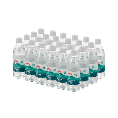 IRIS USA Sparkling Natural Mineral Water, 16.9 fl oz (500ml) Bottles, 24Pk