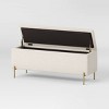 Ivy Upholstered Storage Bench - Threshold™ - image 3 of 4