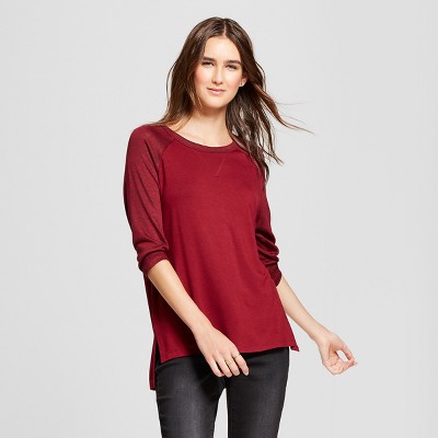 women's red t shirt target