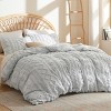 3 Pieces Boho Duvet Cover Set for All Seasons Soft Shabby Chic Embroidery Boho Bedding - 2 of 4