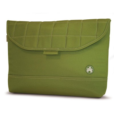 Mobile Edge Sumo MacBook 15" Nylon Sleeve Green w/White Stitching