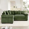 Oversized Cloud Modular Sectional Couch,Convertible Sectional Couches Deep Seat Extra-Wide Armrests - 2 of 4