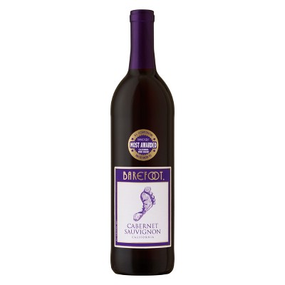 Barefoot Cellars Cabernet Sauvignon Red Wine - 750ml Bottle