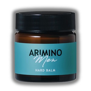 Arimino Men Hard Balm (2.12 oz) - Lightweight Hold with Citrus Musk Scent | Airy Look & Natural Shine - 1 of 2