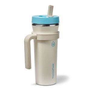 ThermoFlask 32 oz Straw Lid, Removable Handle - 1 of 4